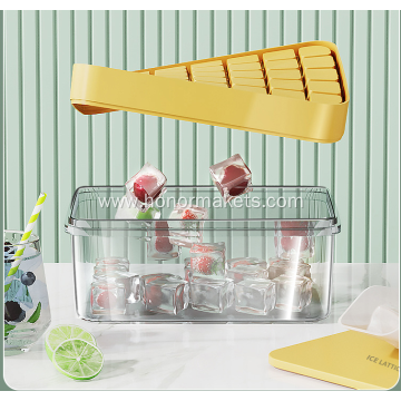 Silicone Ice Block Tray With Lid